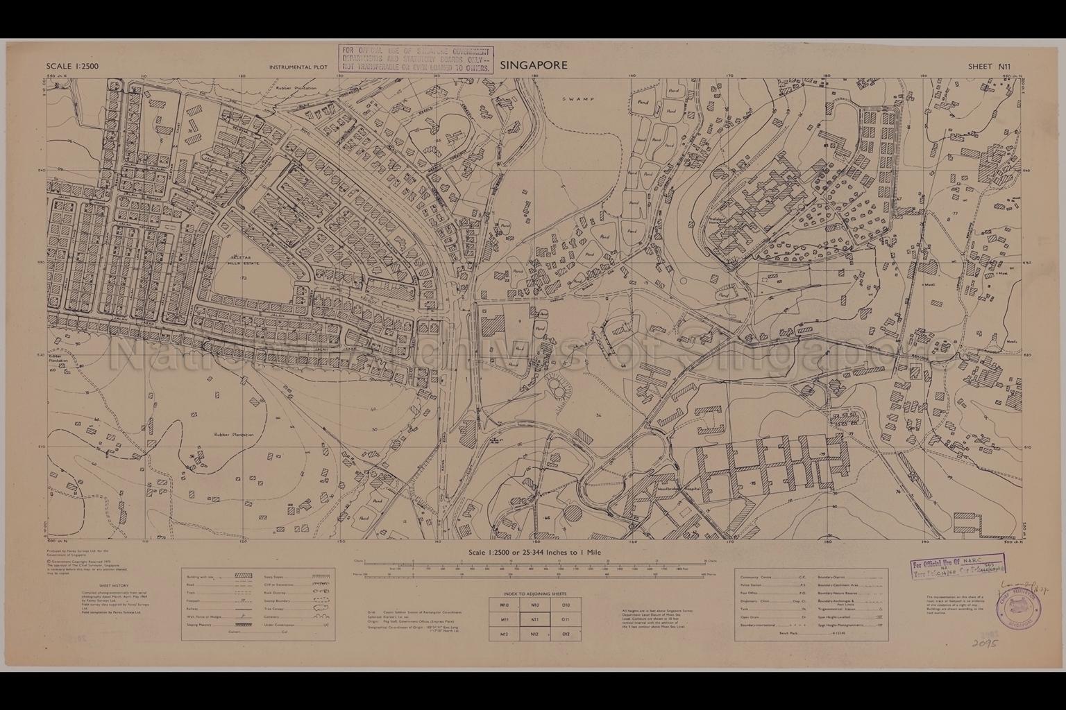 Singapore. Instrumental Plot - Yio Chu Kang