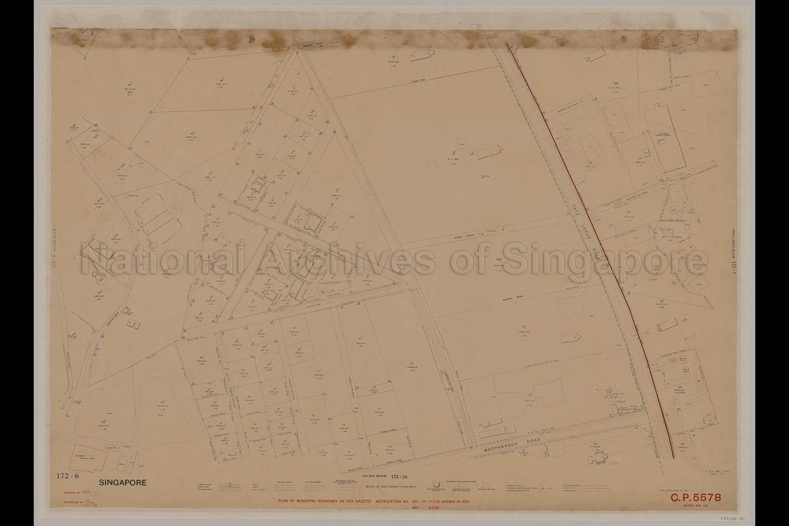 Kalang (Kallang) Mukim And Paya Lebar Mukim