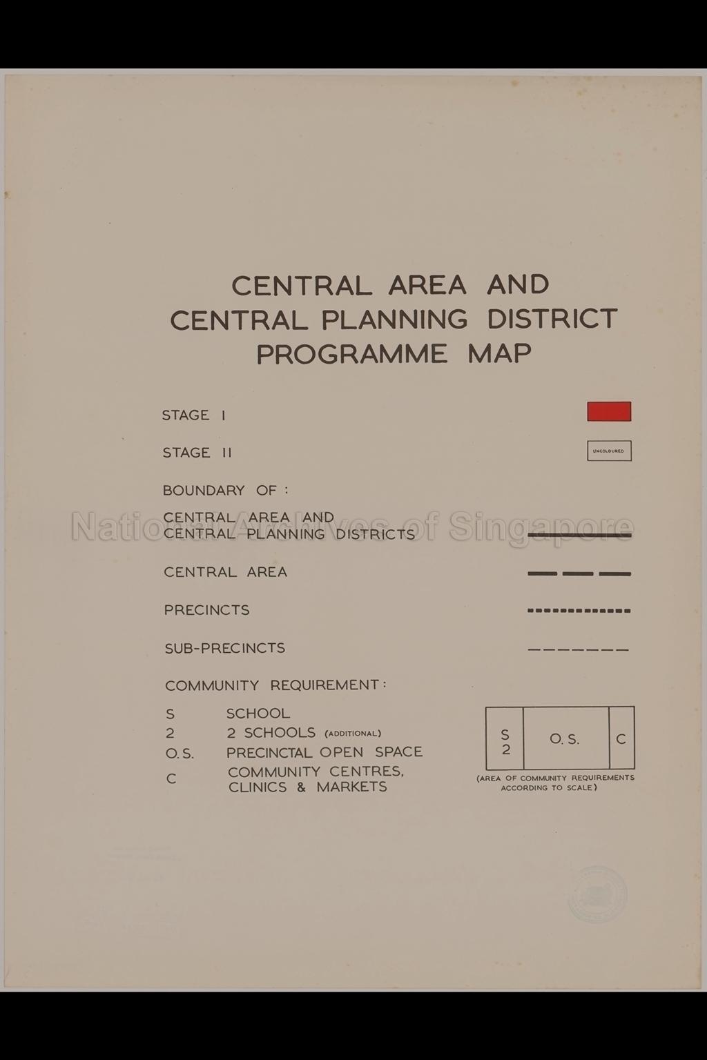 1958 Master Plan: Central Area and Central Planning District …
