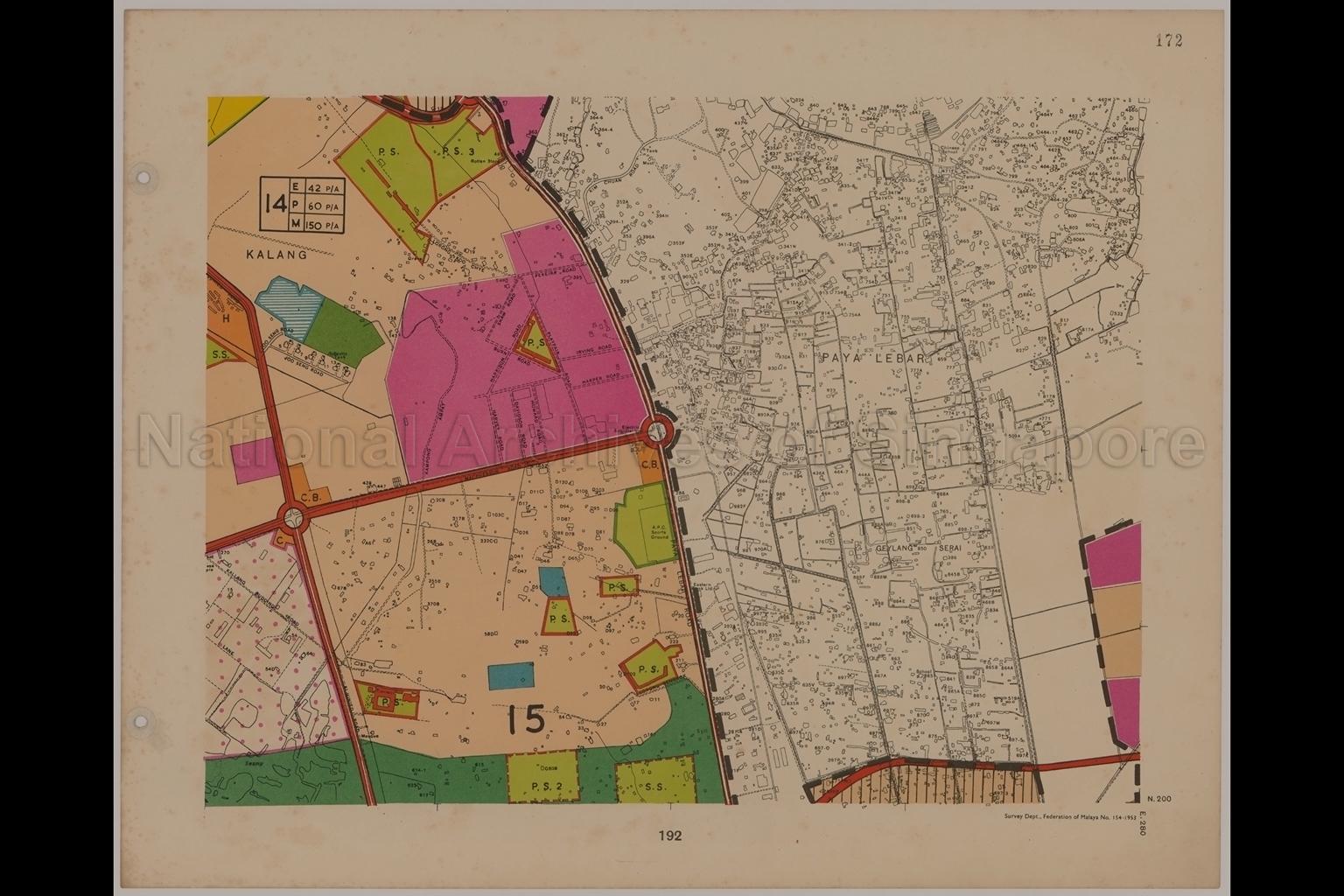 Town Map Sheet Number 172