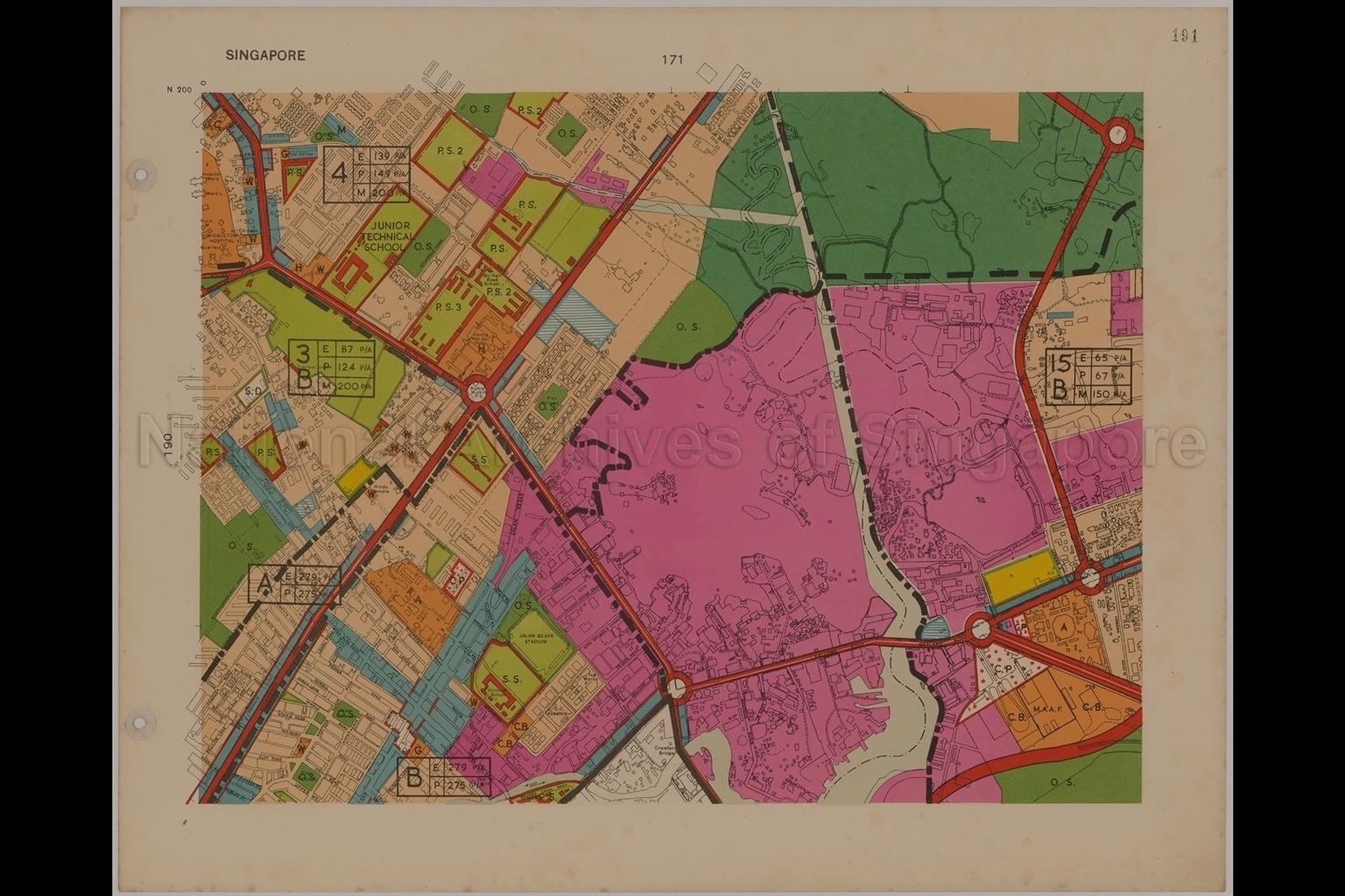 Town Map Sheet Number 191