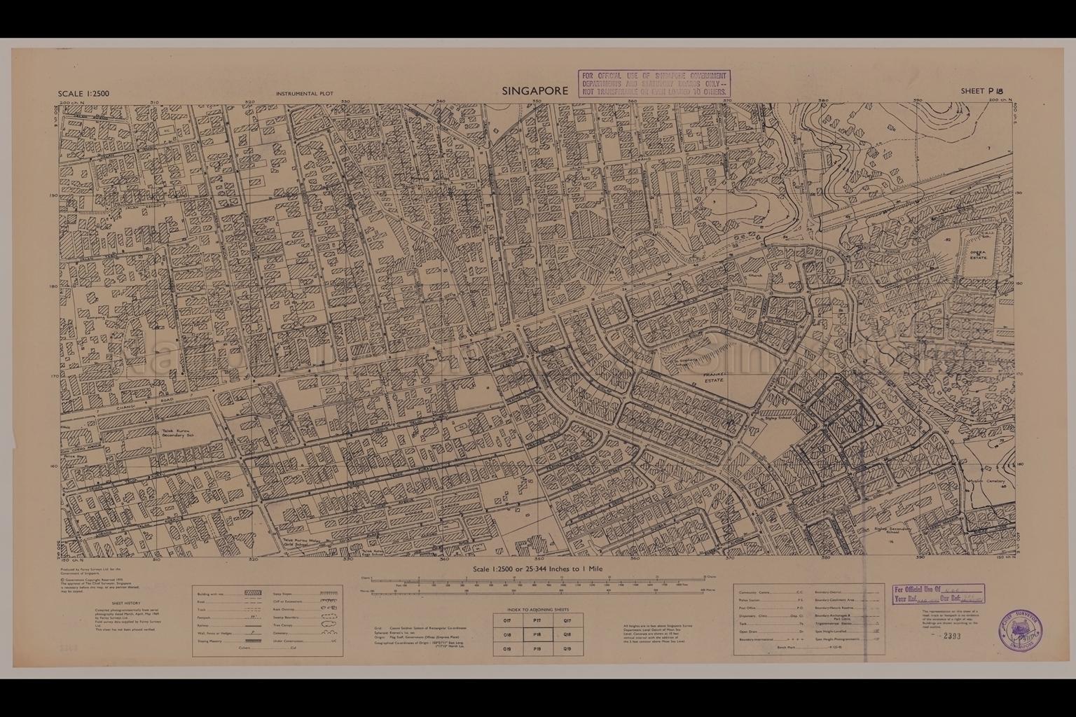 Singapore. Instrumental Plot - Siglap and Telok Kurau