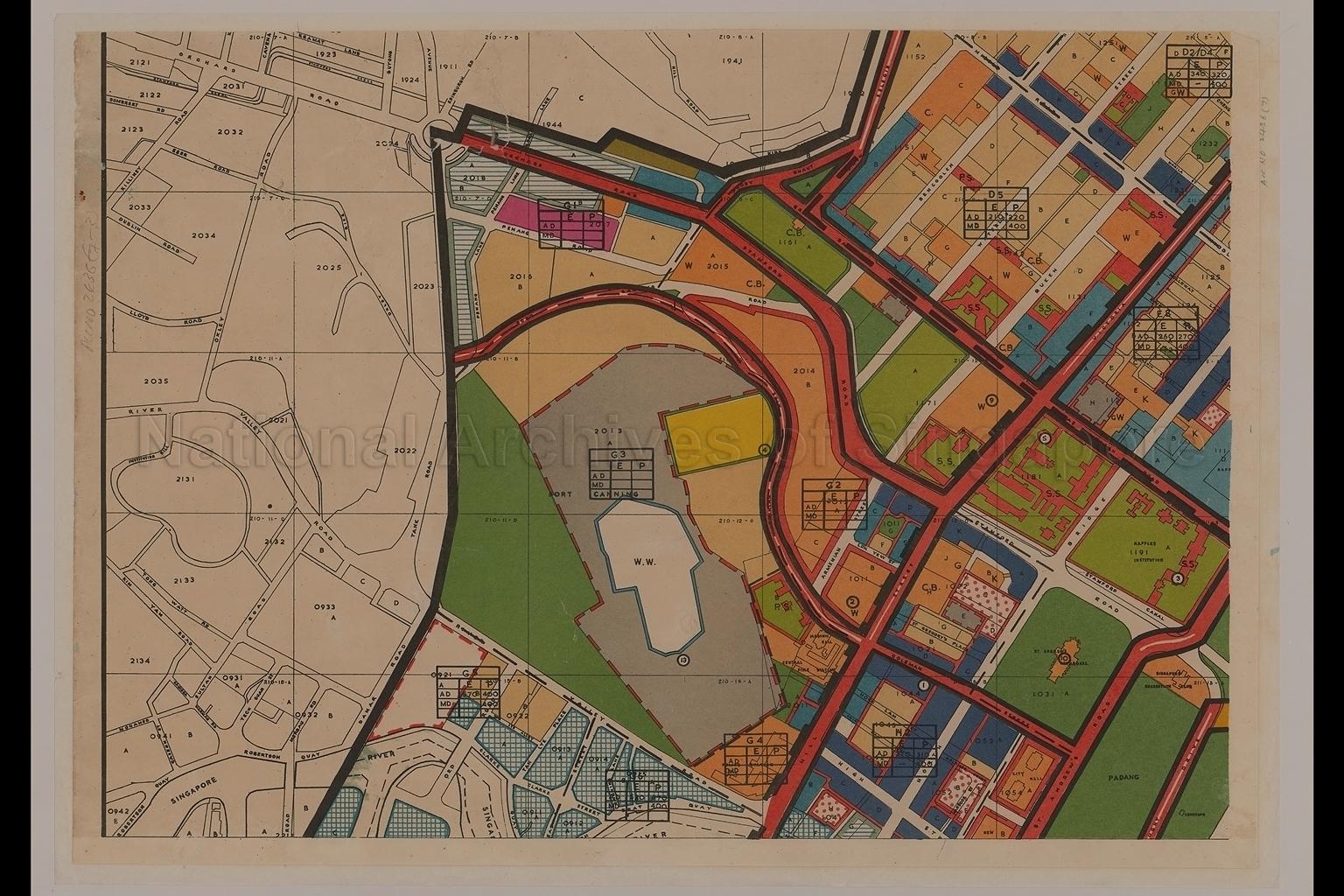 Master Plan : Central Area Map