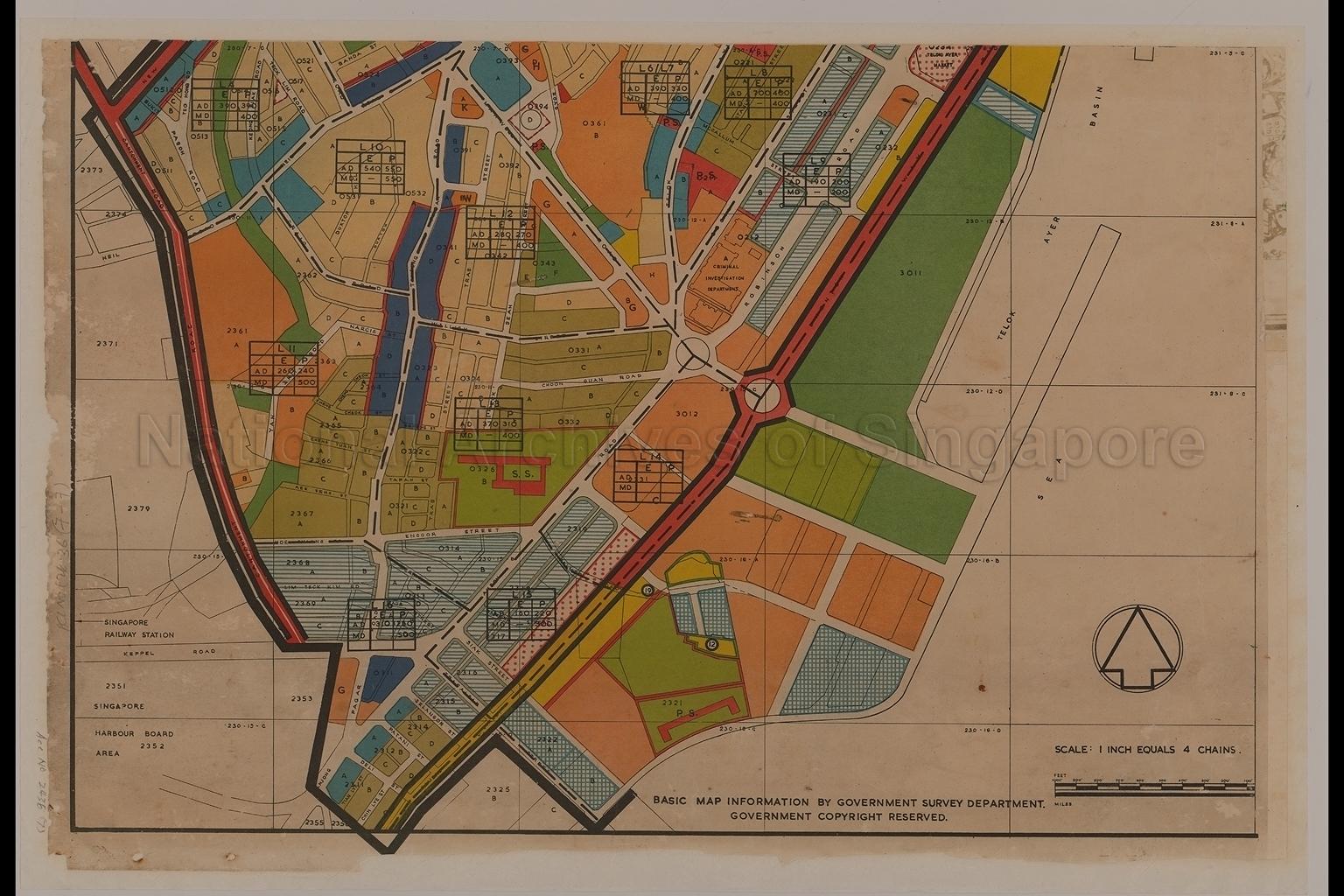 Master Plan : Central Area Map
