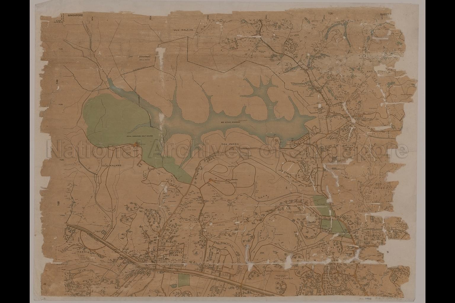 Map of Singapore City