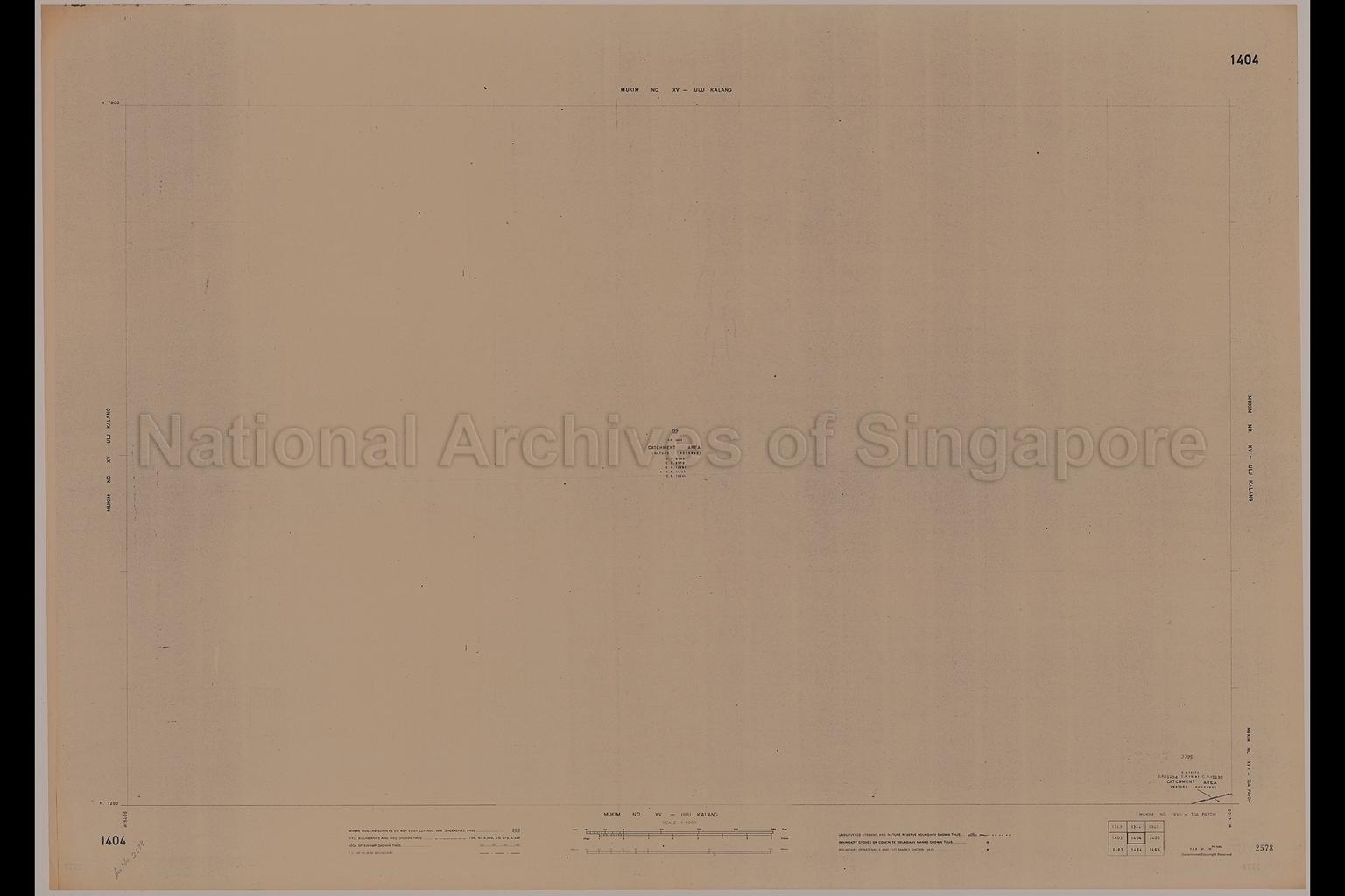 Mukim Number XV: Ulu Kalang and Mukim Number  XVII: Toa  …