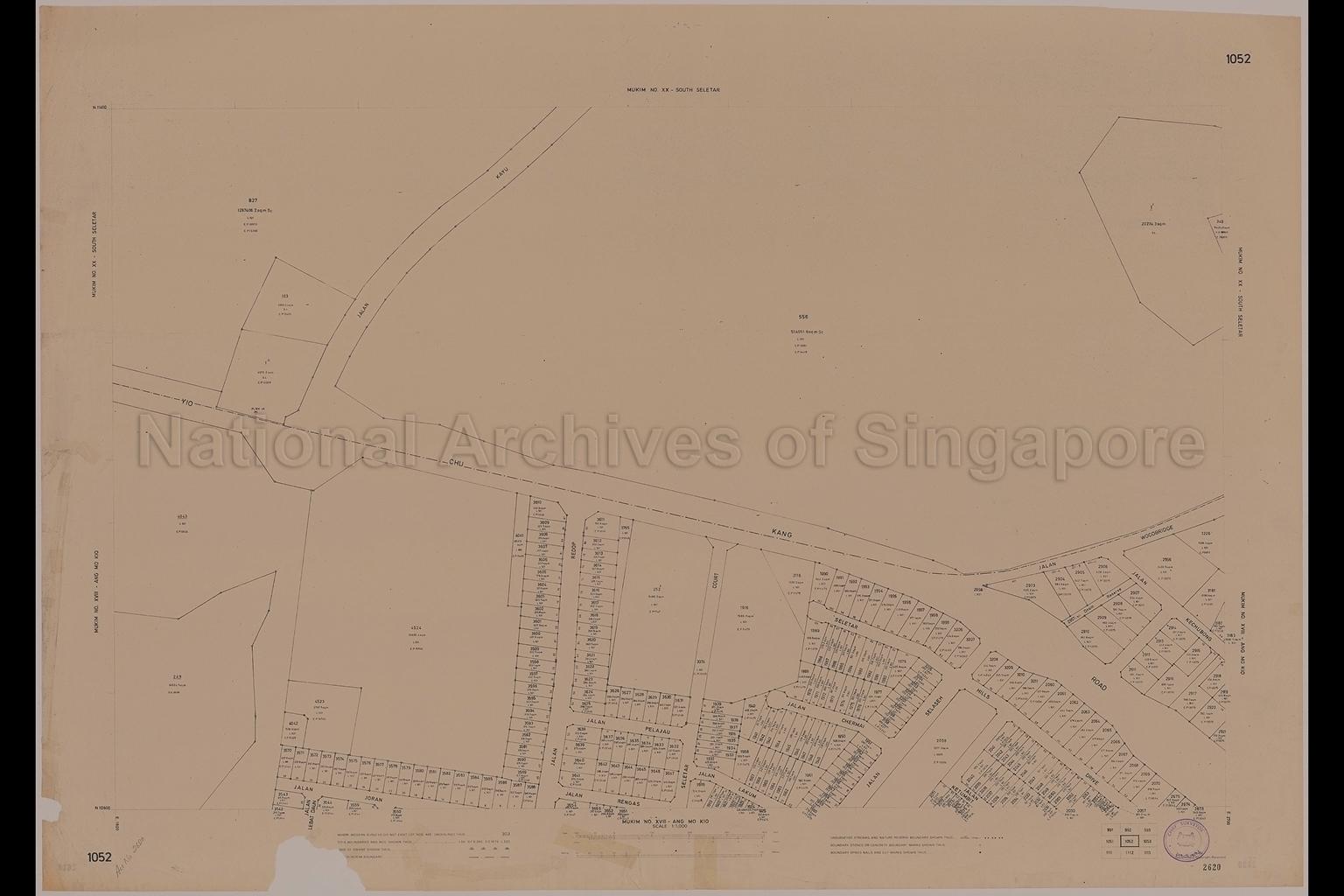 Mukim Number XX: South Seletar and Mukim Number XVIII: Ang  …