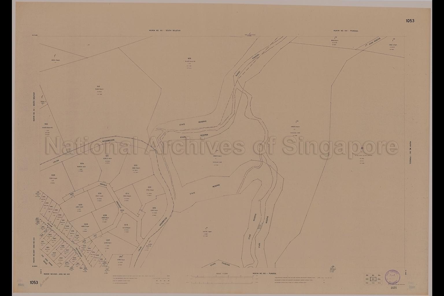 Mukim Number XX: South Seletar, Mukim Number XXI: Punggol  …