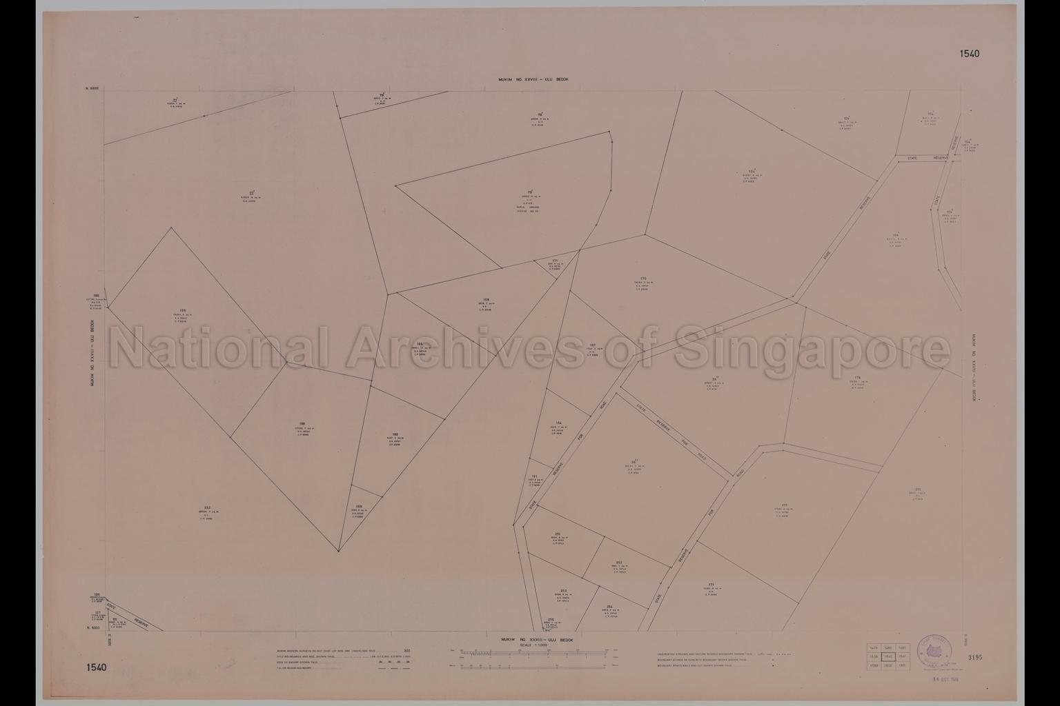 Mukim Number XXVIII: Ulu Bedok