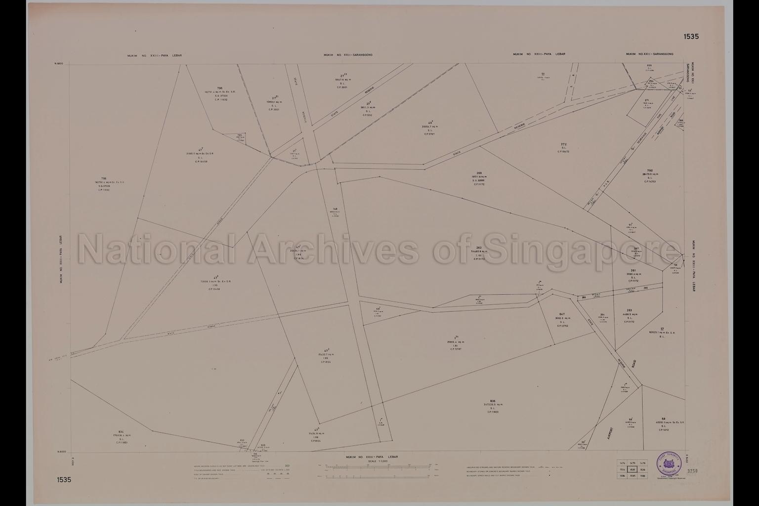 Mukim Number XXII: Saranggong and Mukim Number XXIII: Paya  …