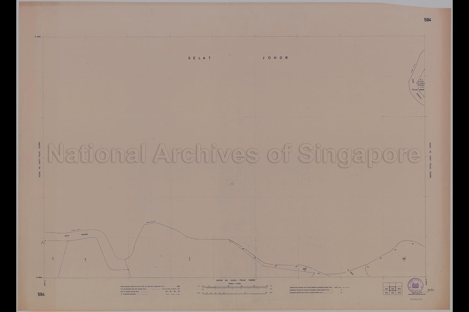 Mukim Number XXXIII: Pulau Tekong