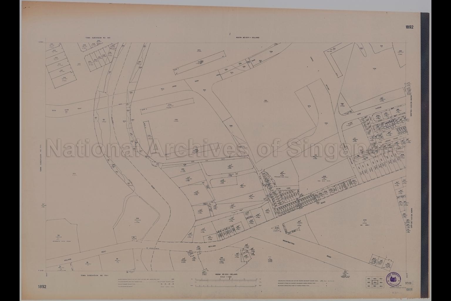 Town Subdivision Number XVII and Mukim Number XXIV: Kalang  …