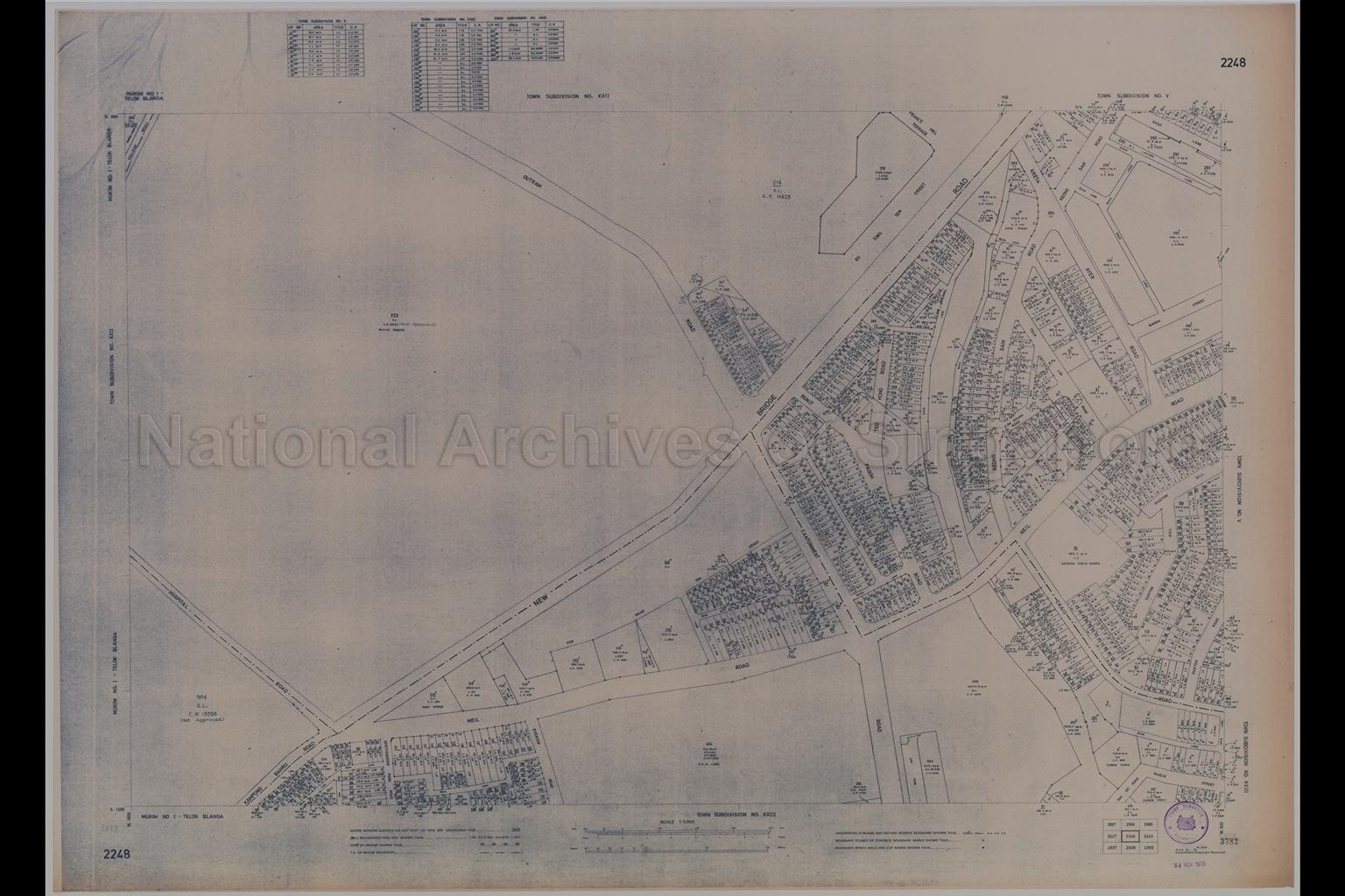 Town Subdivision Number XXII, V, XXIII and Mukim Number I:  …