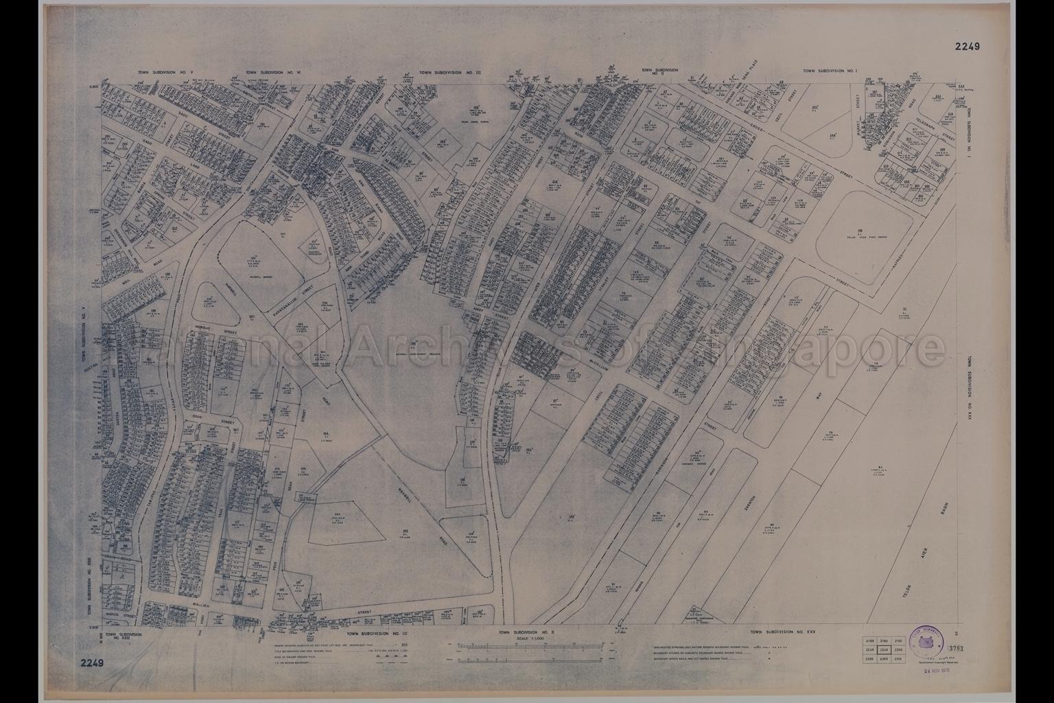 Town Subdivision Number V, VI, III, II, I, XXX and XXIII
