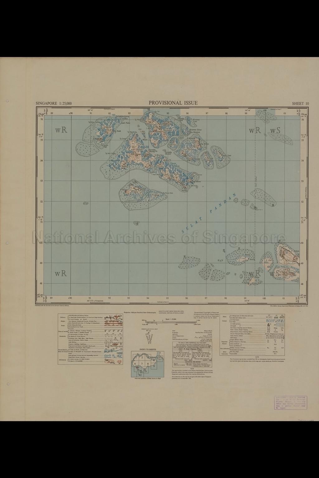 Singapore Provisional Issue