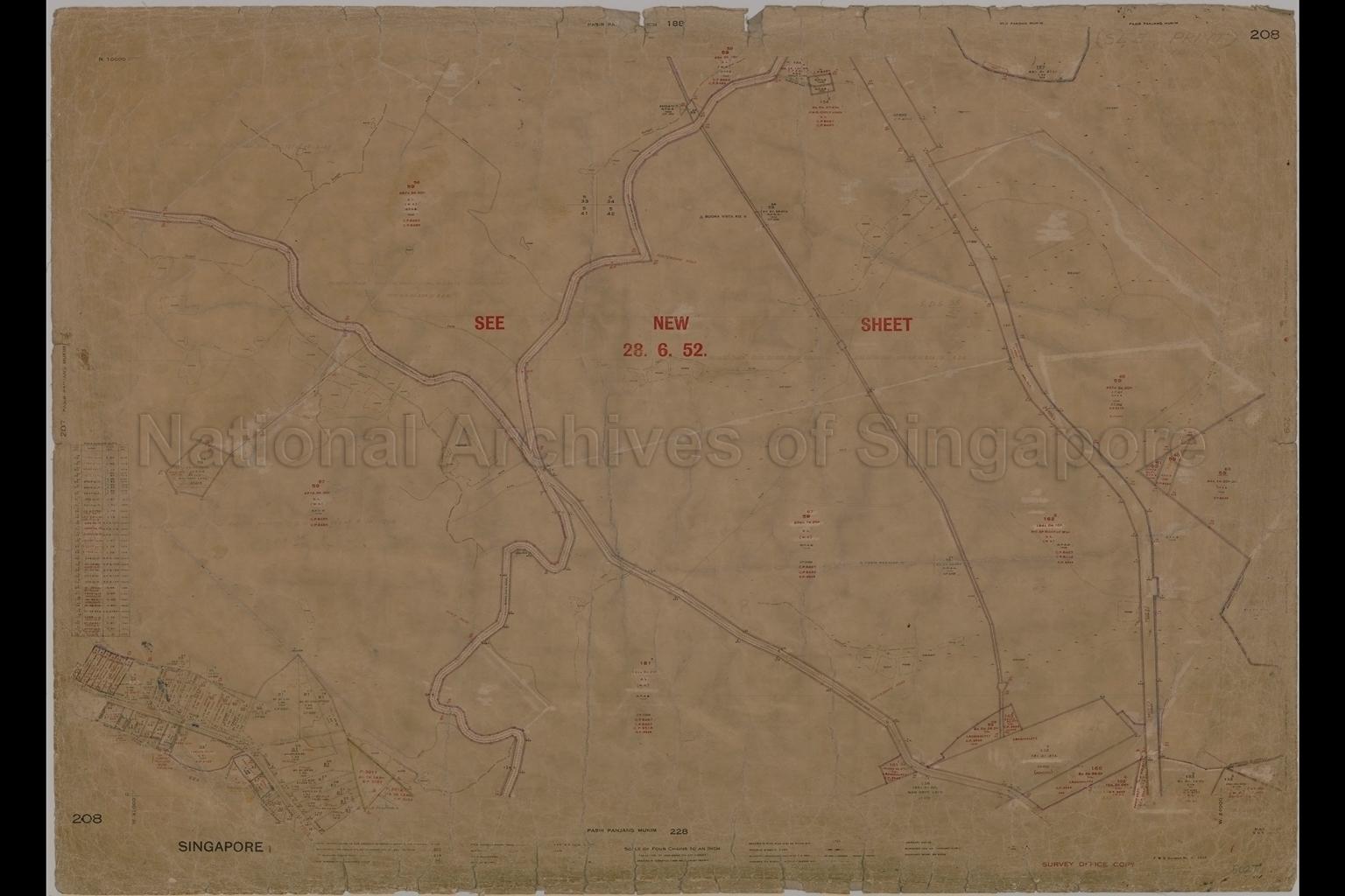Singapore. Pasir Panjang Mukim, Ulu Pandan Mukim, and Telok  …