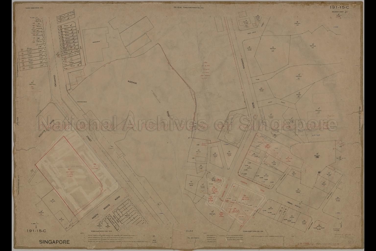 Singapore. Town Subdivision Number XV-6, Town Subdivision  …