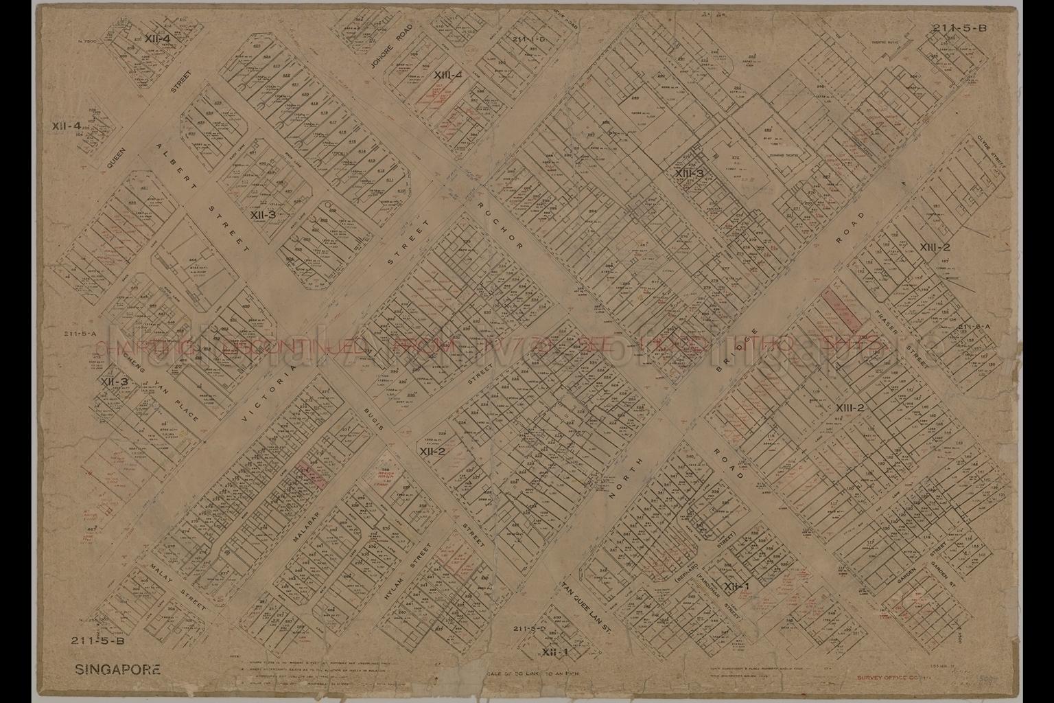 Singapore: Town Sub-Division Number XI-1, XII-1, XII-2, XII- …