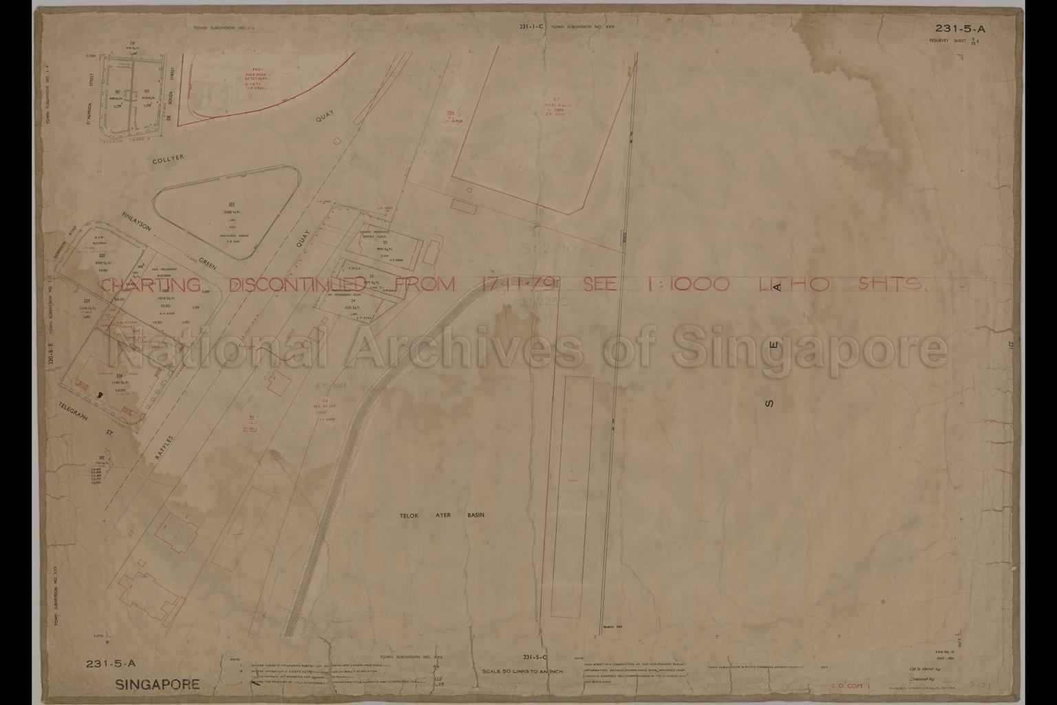 Singapore. Town Subdivision Number I-4, Town Subdivision  …