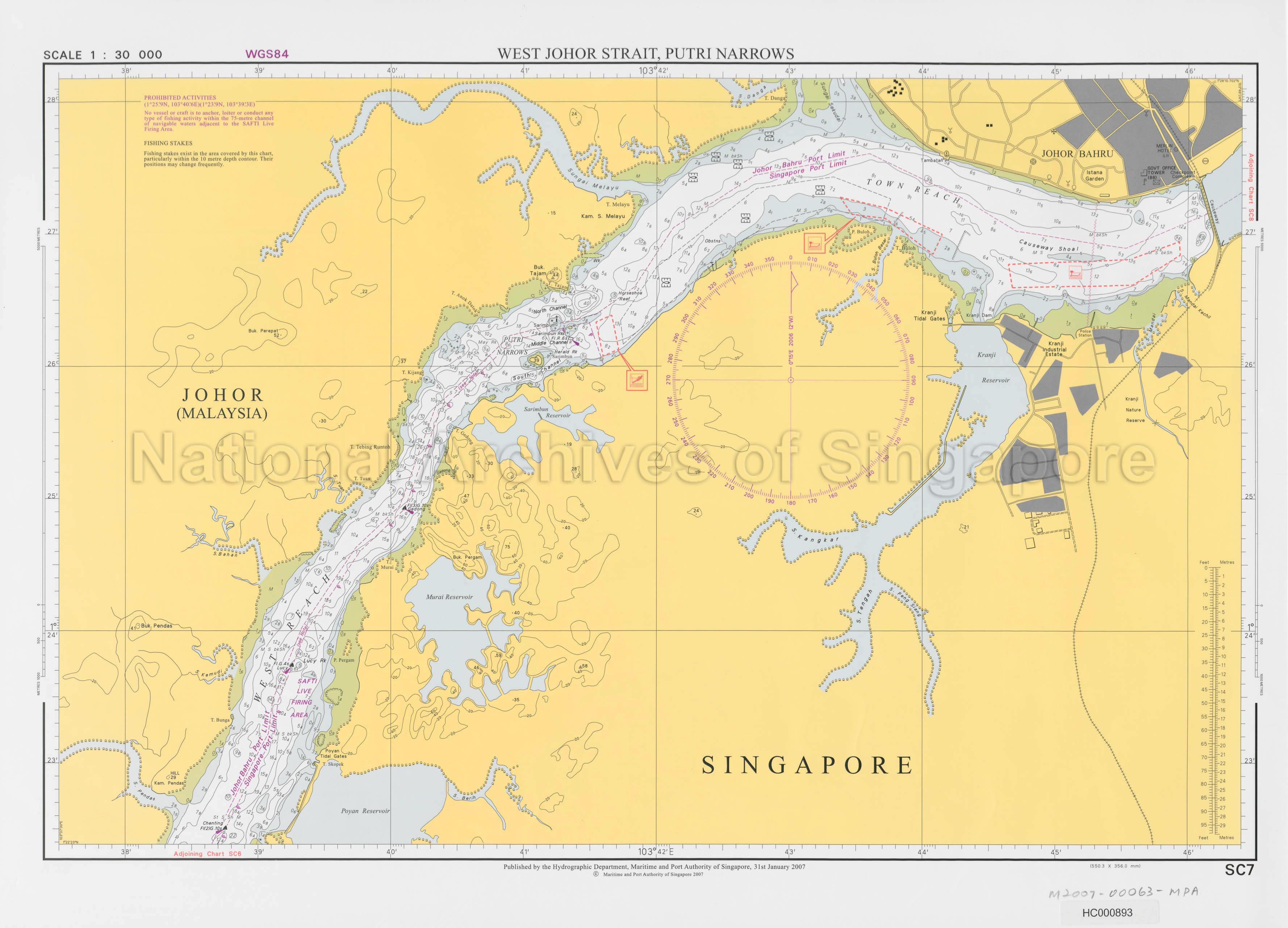 West Johor Strait, Putri Narrows