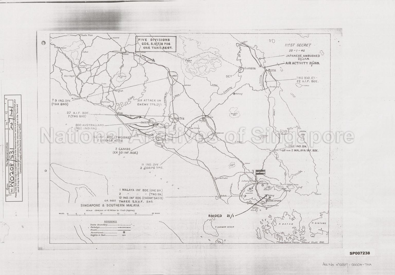 Singapore And Southern Malaya