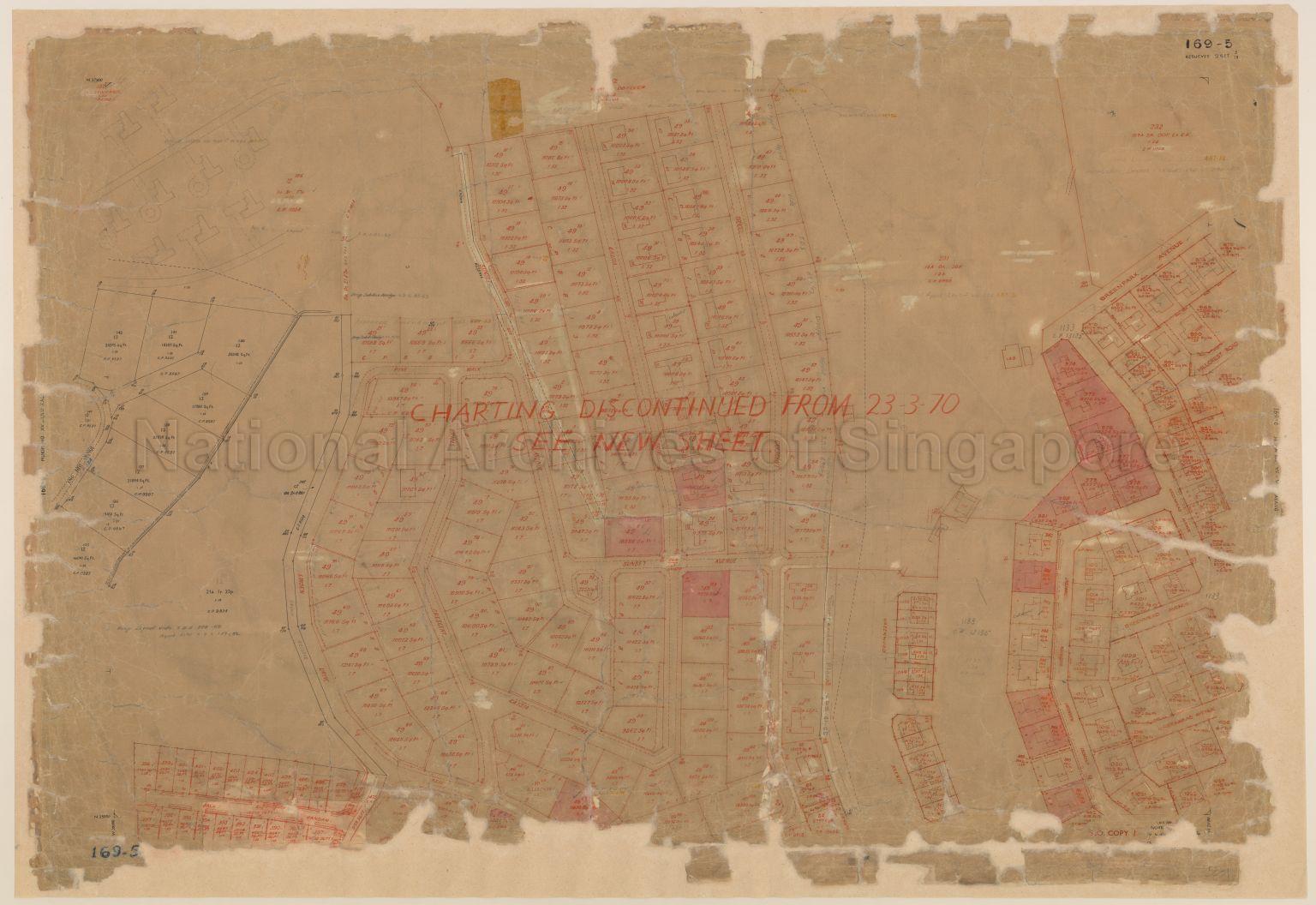 Singapore. Mukim Number XV-Ulu Kalang (Ulu Kallang)