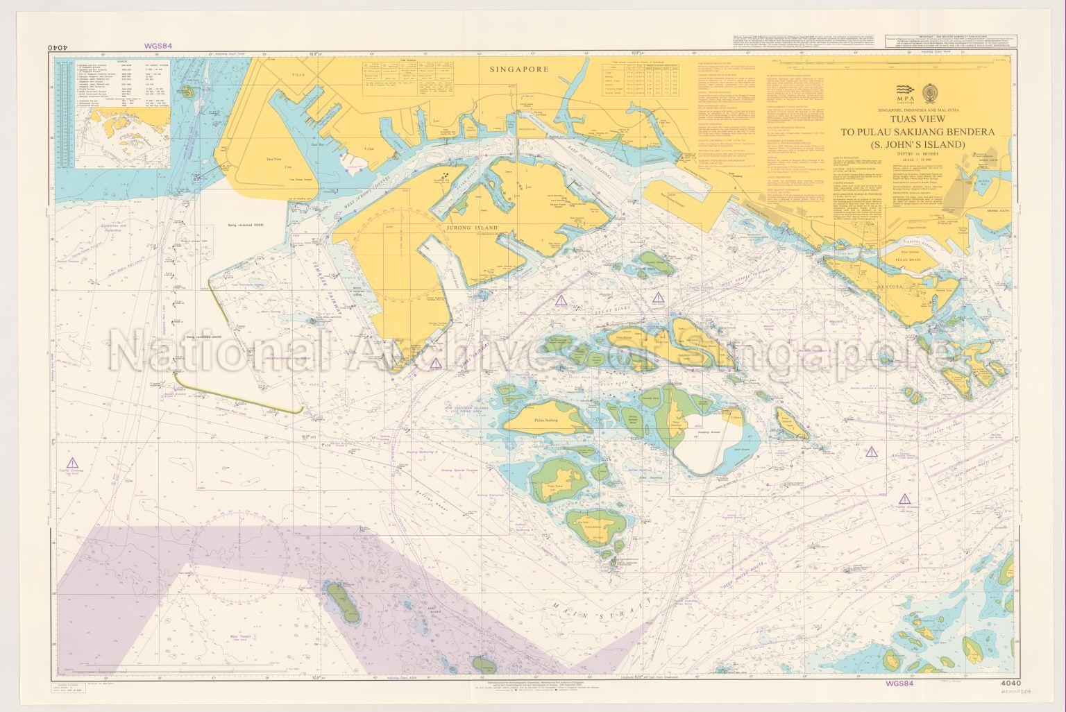 Tuas View To Pulau Sakijang Bendera (Saint John's Island)