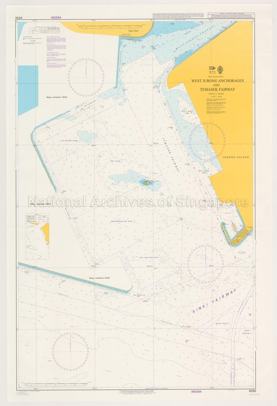 West Jurong Anchorages and Temasek Fairway