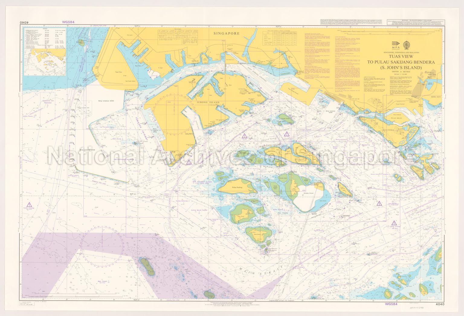 Tuas View To Pulau Sakijang Bendera (Saint John's Island)