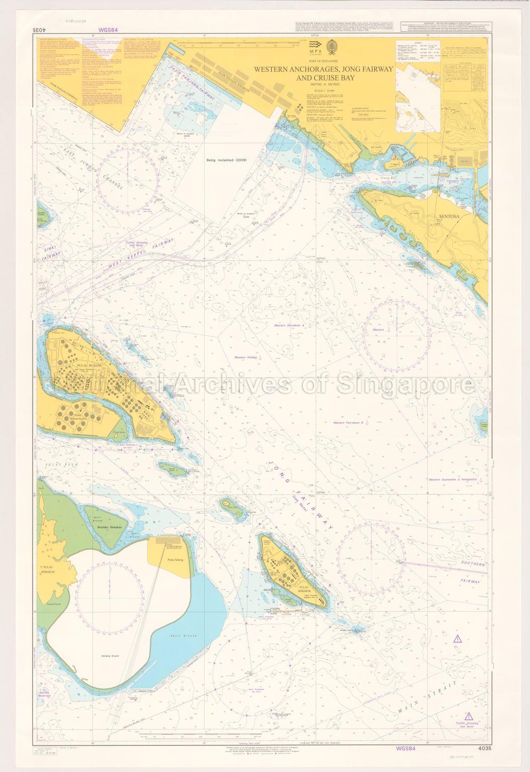 Western Anchorages, Jong Fairway And Cruise Bay