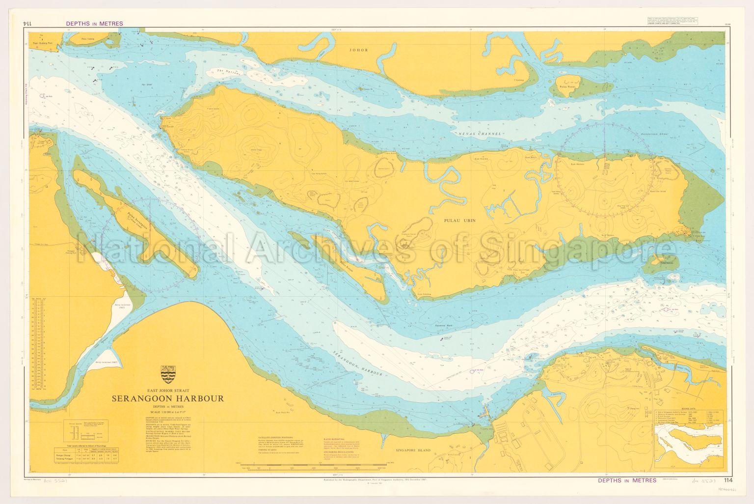 East Johor Strait. Serangoon Harbour