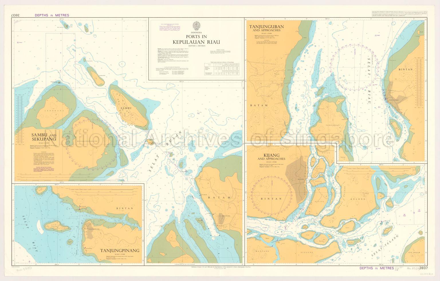 Indonesia. Ports In Kepulauan Riau