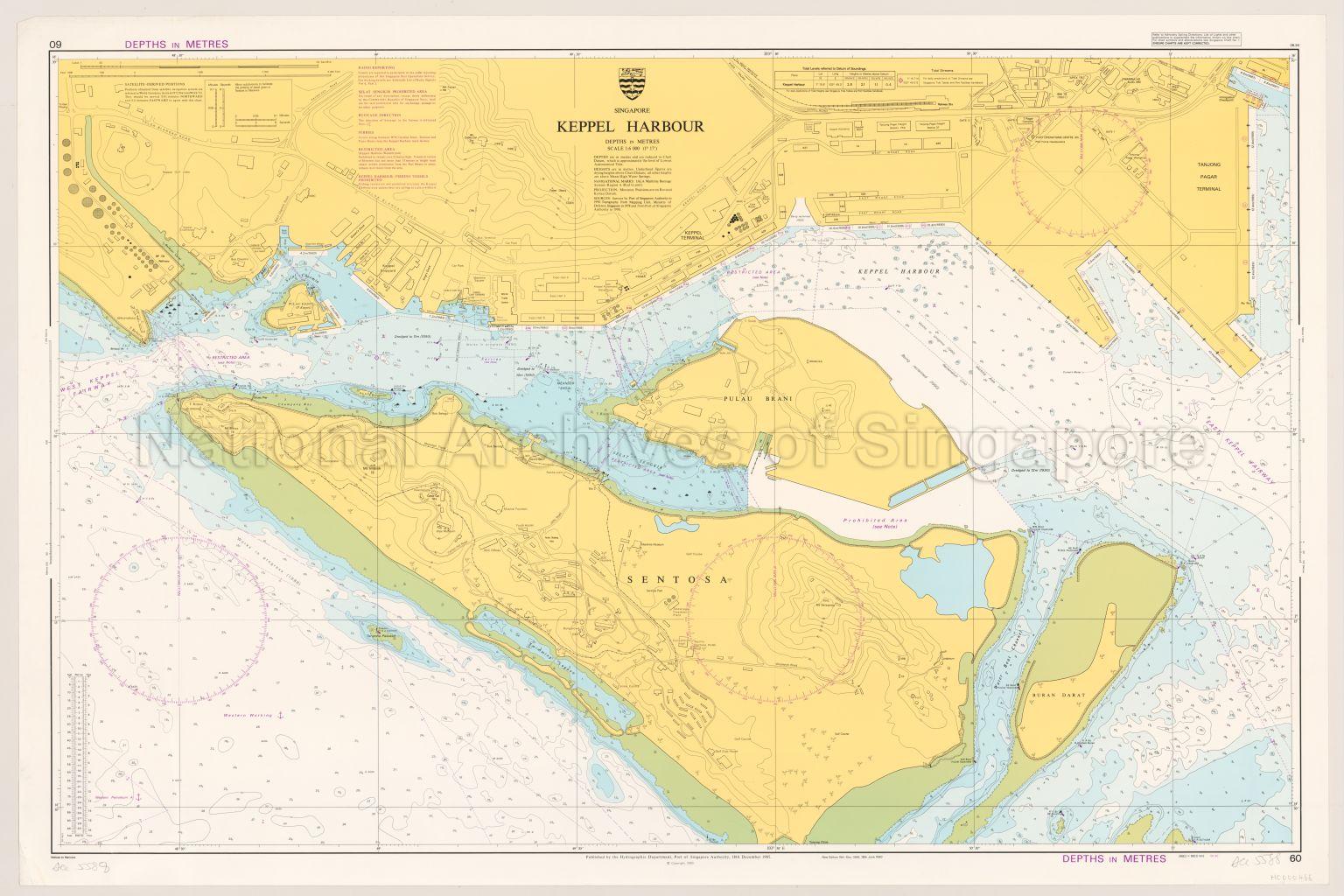 Singapore. Keppel Harbour