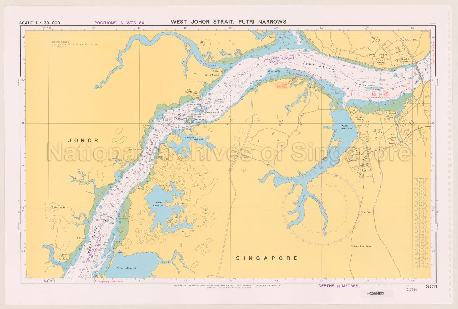 West Johor Strait, Putri Narrows