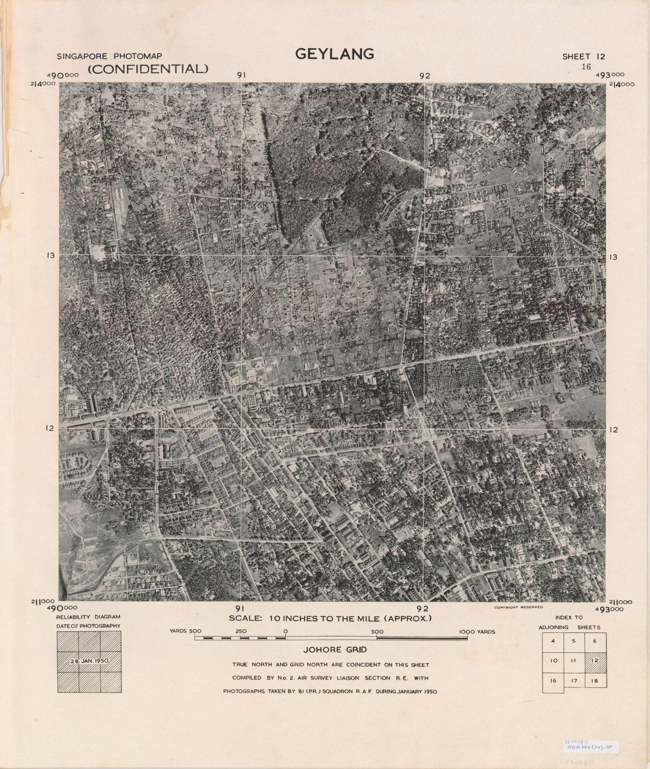 Singapore Photomap Geylang