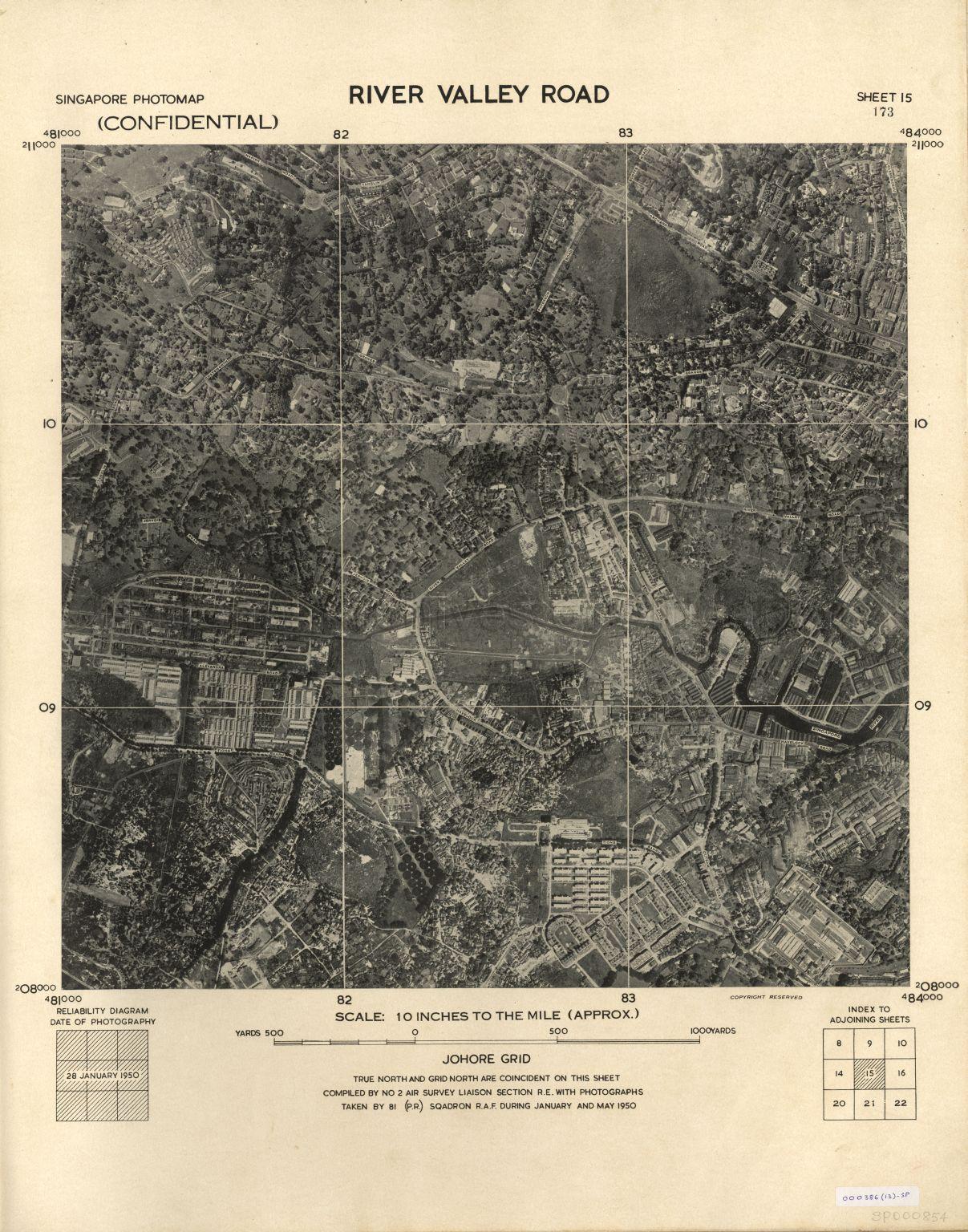 Singapore Photomap River Valley Road