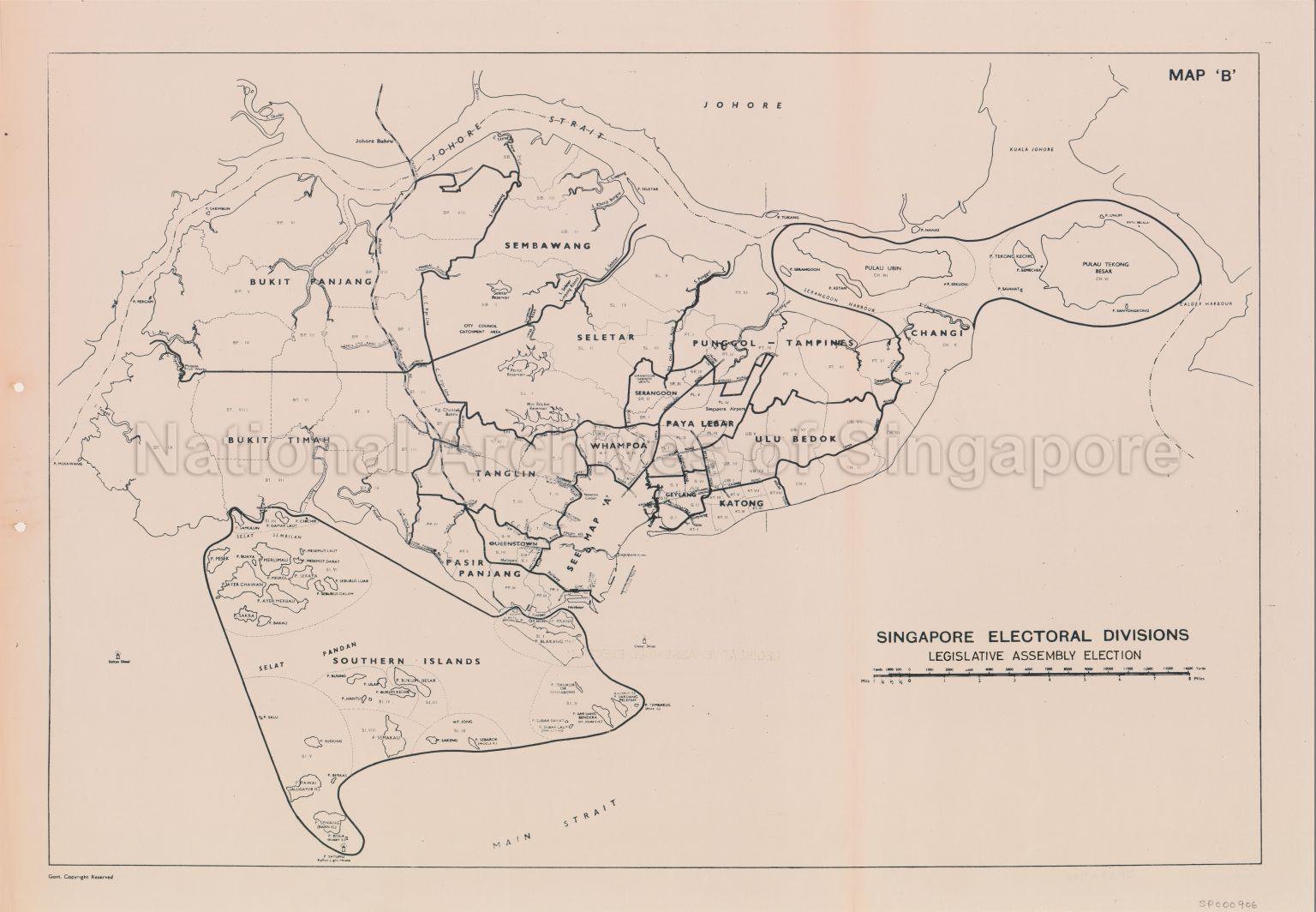 Singapore electoral Divisions. Legislative Assembly election …
