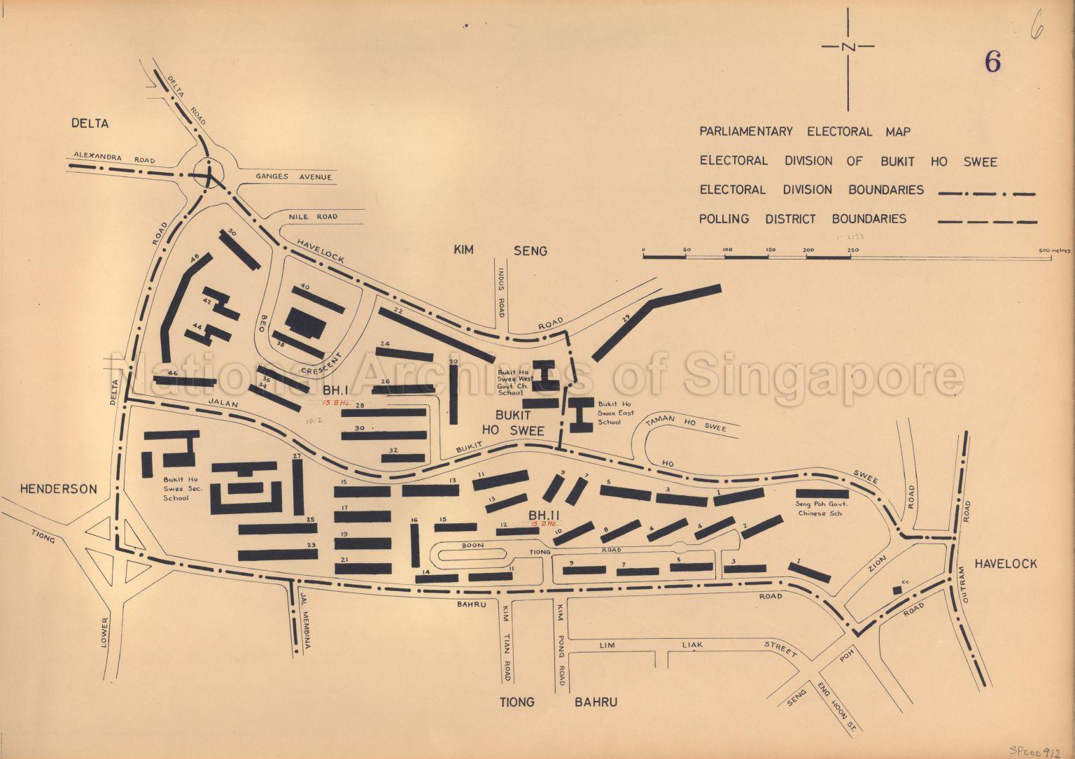 Parliamentary electoral Map. electoral Division of Bukit Ho  …