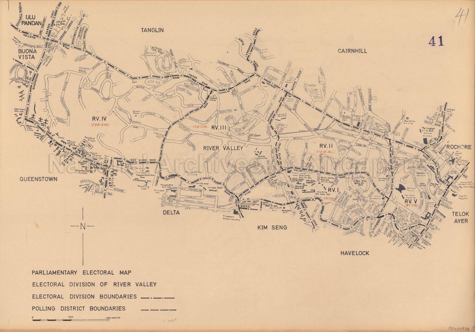 Parliamentary electoral Map. electoral Division of River  …