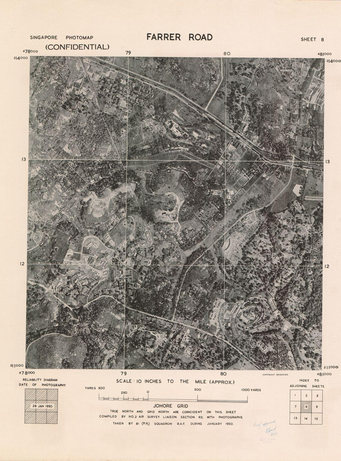 Singapore Photomap Farrer Road