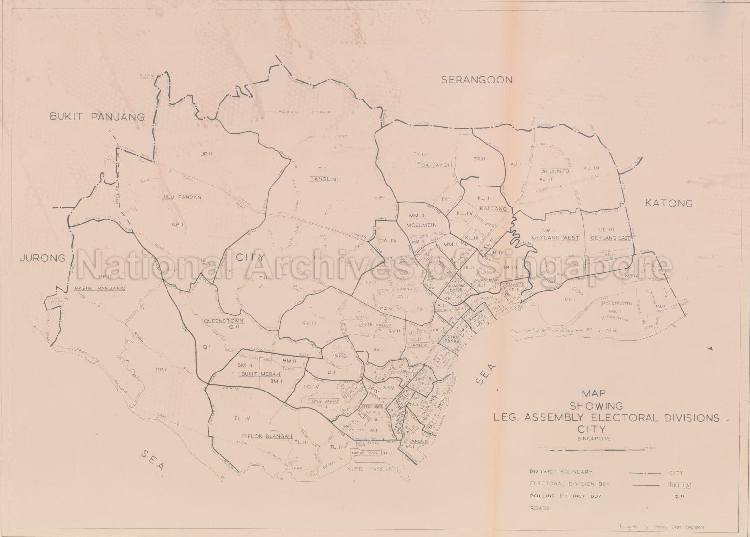 Map Showing Legislative Assembly electoral Divisions - City …