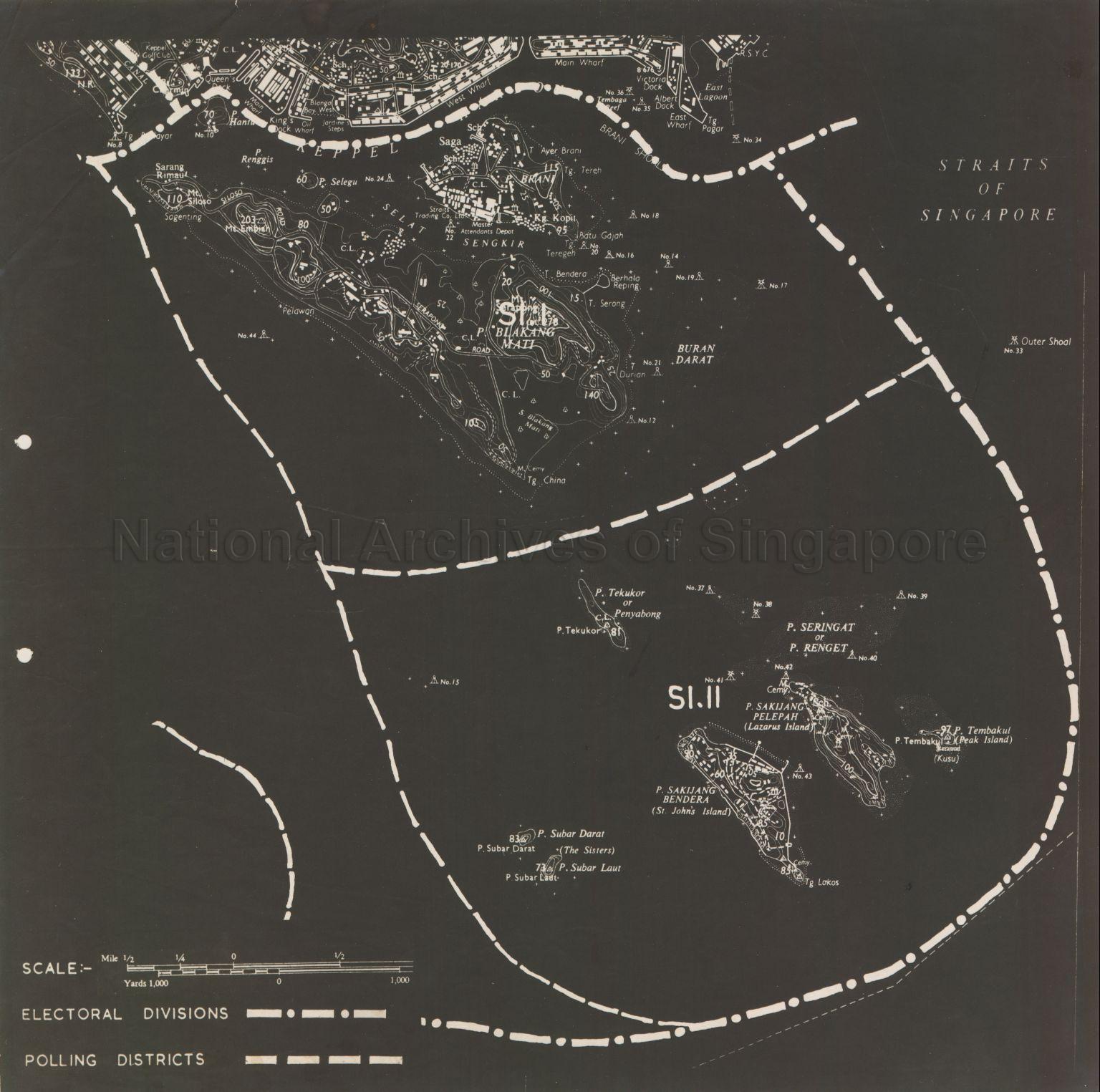 electoral Division of the Southern Islands (SI.I and SI.II)