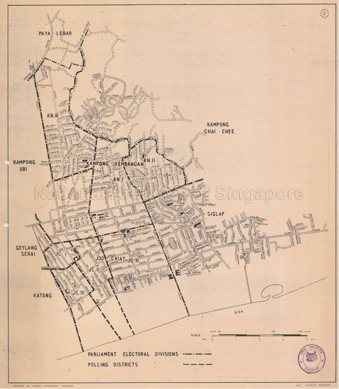 Parliament electoral Divisions (Map no.5) - Kampong  …