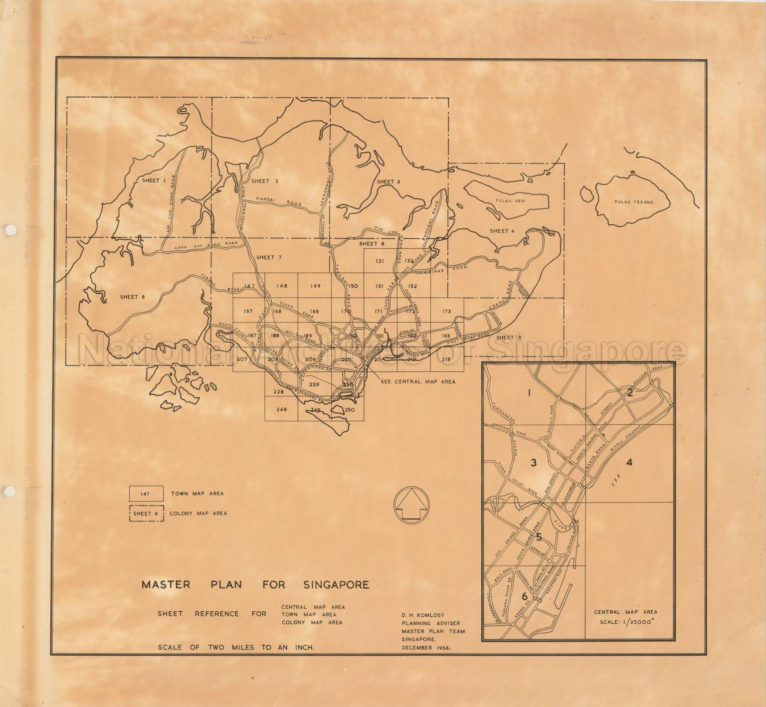 Master Plan For Singapore