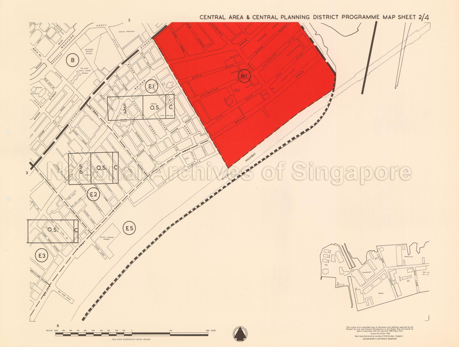 1958 Master Plan: Central Area And Central Planning District …
