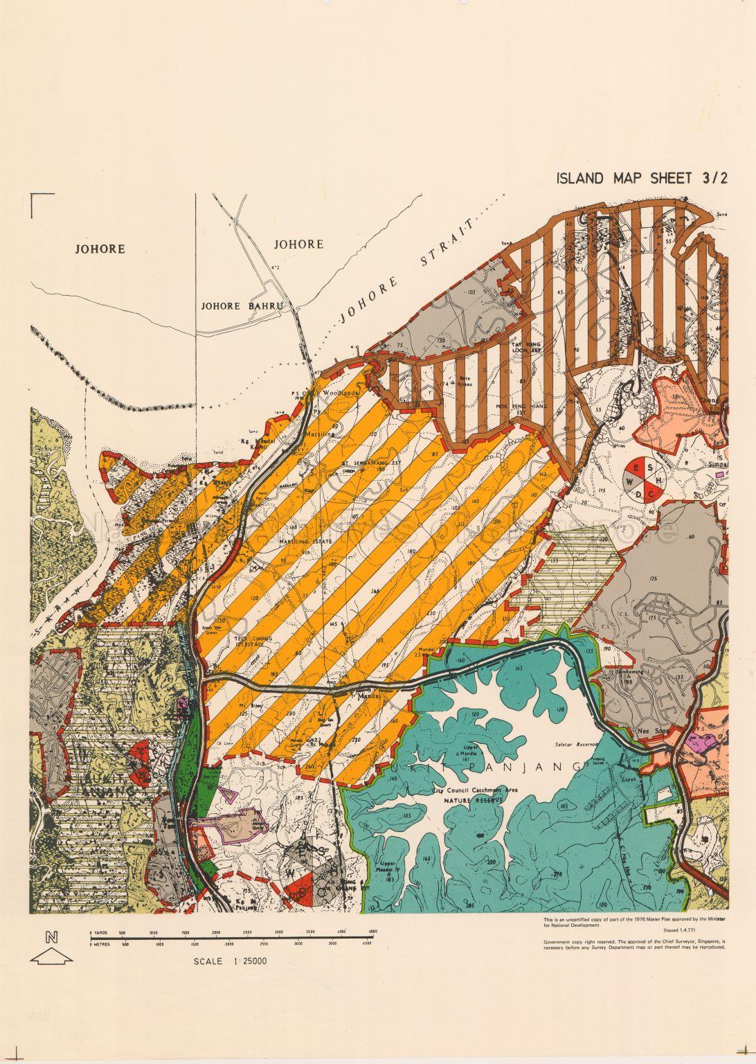 1976 Master Plan: Island Map Sheet 3/2