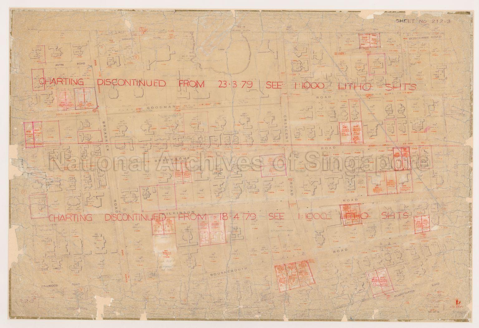 Singapore. Gelang Mukim (Geylang Mukim)