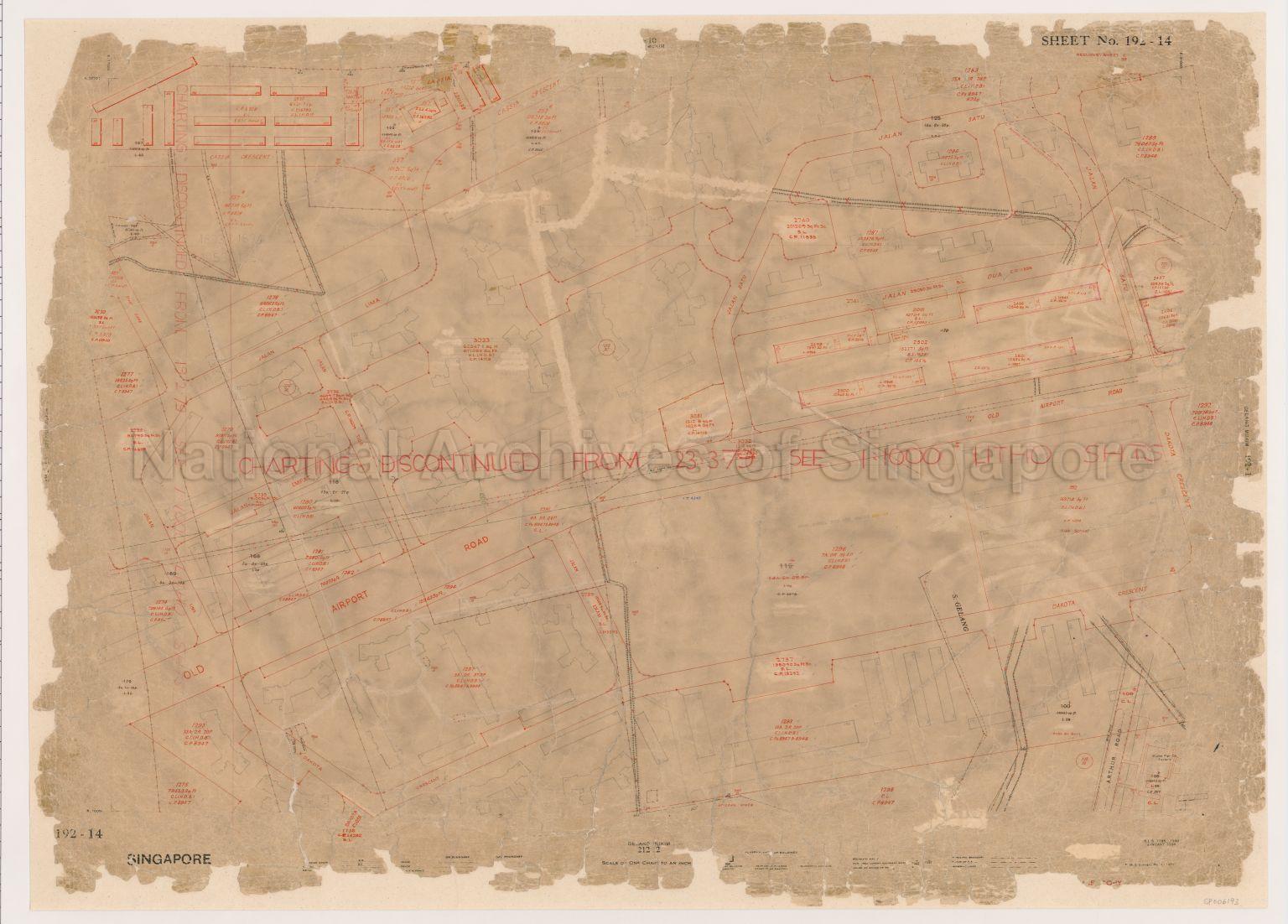 Singapore. Gelang Mukim (Geylang Mukim)