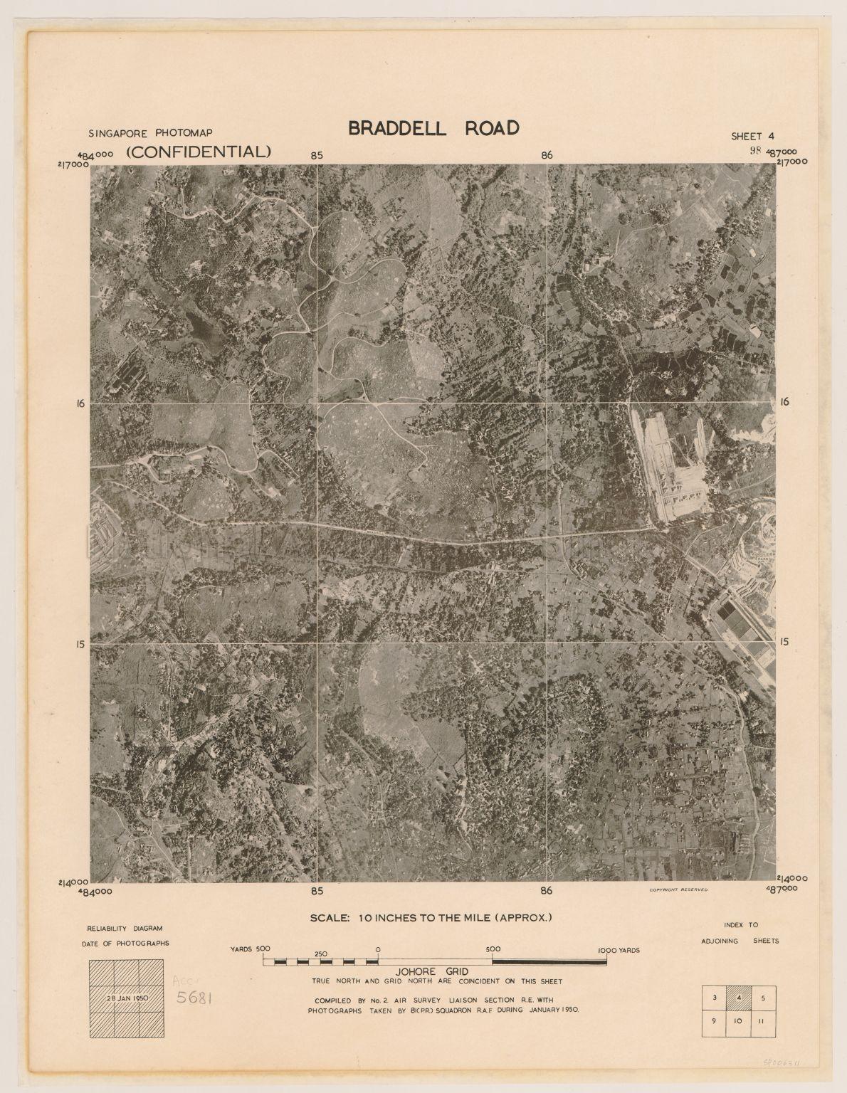 Singapore Photomap Braddell Road