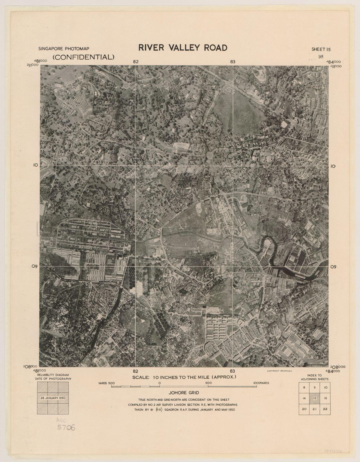 Singapore Photomap River Valley Road